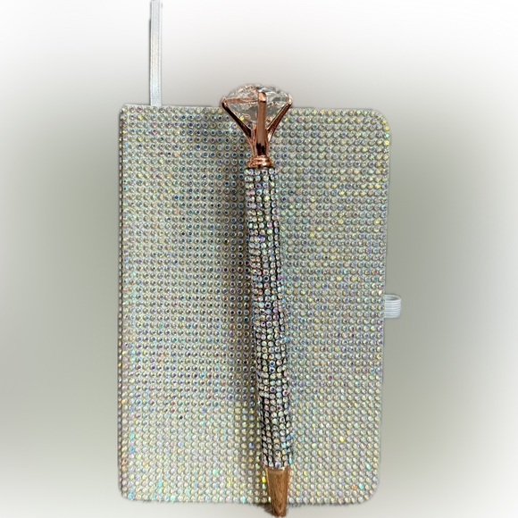 🩶Glitter Journal & Matching Pen Set-NIP🩶 - Picture 2 of 5